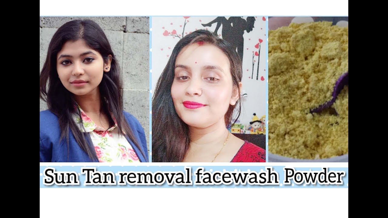 Collab With Wild Turmeric- Instant Sun Tan Removal Face Wash Powder/Parna's Beauty World skincare routine order