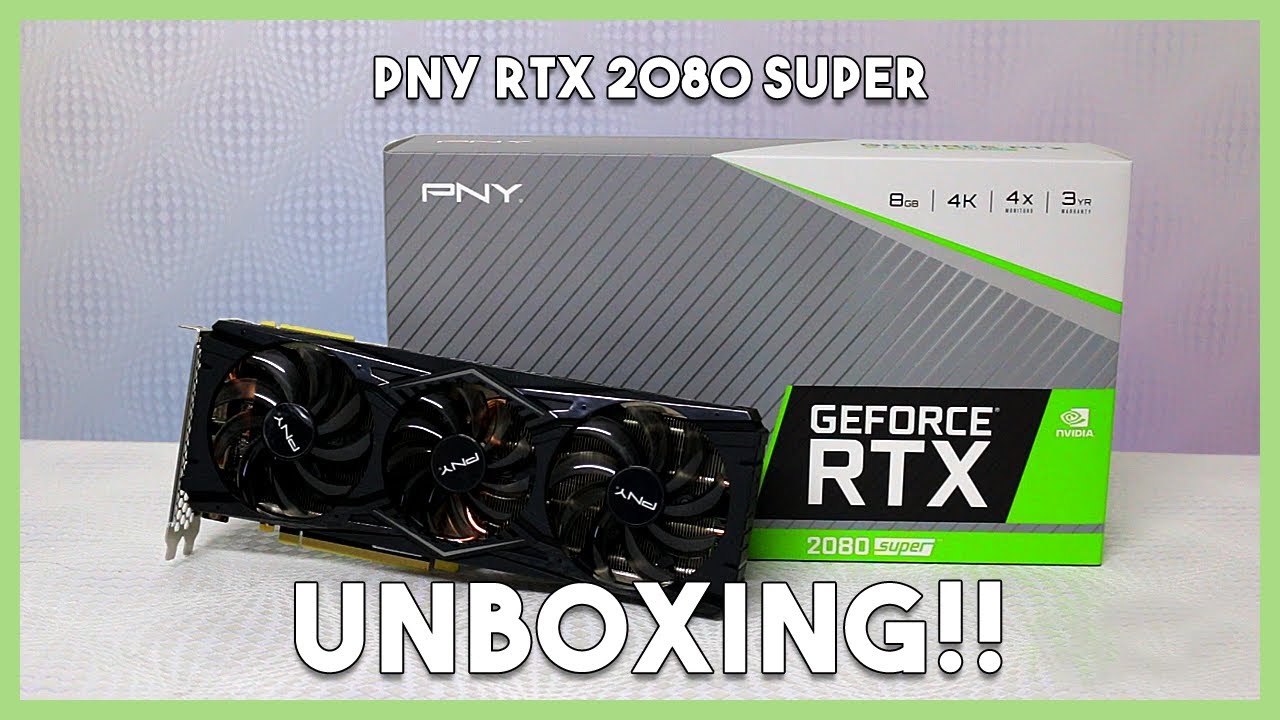 ADVANTI UNBOX ME : PNY GeForce RTX 2080 SUPER 8GB XLR8 Gaming Overclocked  Edition - Unboxing - YouTube