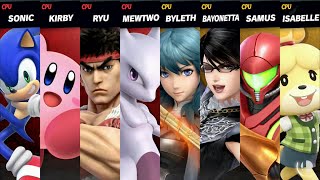 Super Smash Bros. Ultimate - Sonic the Hedgehog Celebrate 34th Anniversary! - Team Battle