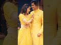 Sairats haldi ceremony  ghkkpm ayeshasinghindianserialsishavicouple