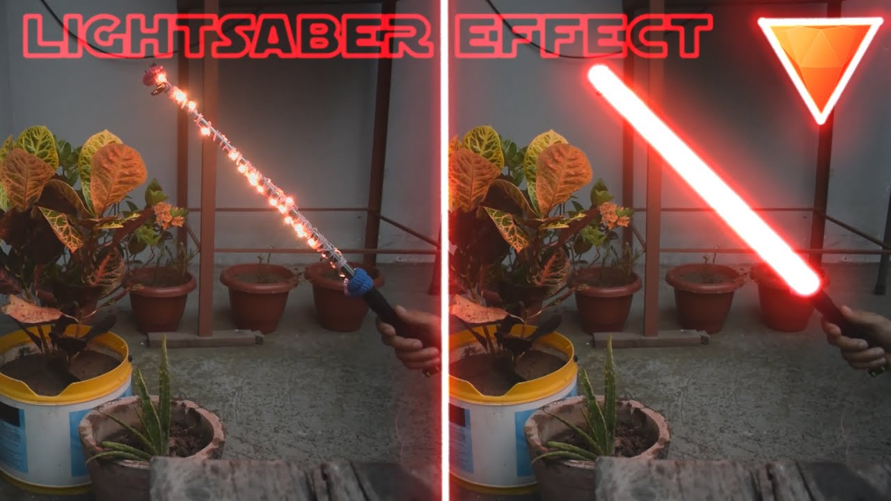 Lightsaber Effect Hitfilm Express Tutorial In Hindi YouTube