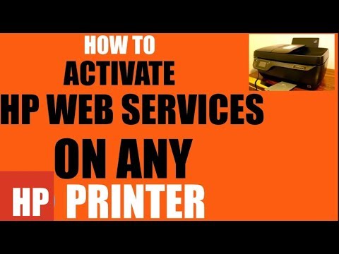 How To Activate HP Web Services On Any HP Printer, review.