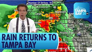 Rain Returns as Summer Weather Comes Back to Tampa Bay