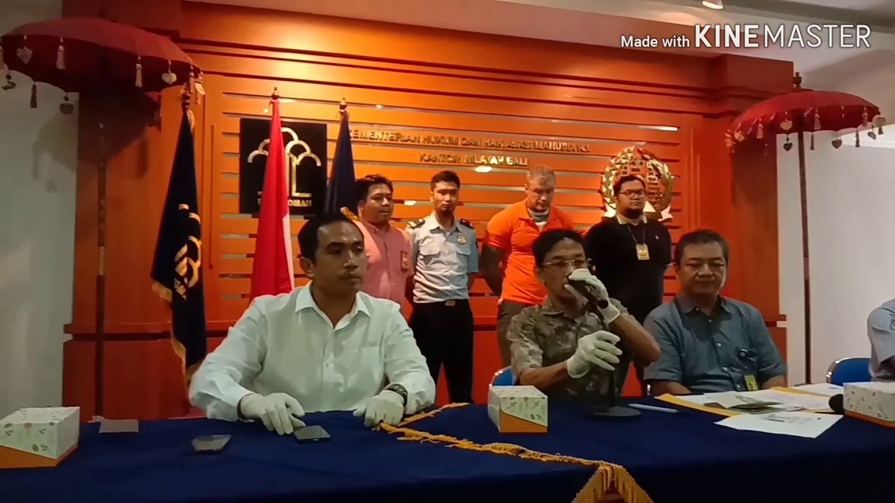 Terrence David Mueller Diamankan Pihak Imigrasi Ngurah Rai Bali