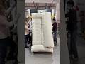 Compressed sofa about to be shipped to Germany 🇩🇪