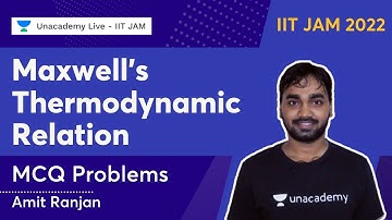 IIT JAM 2022 | Maxwell