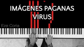 Video thumbnail of "Tutorial fácil de "Imágenes paganas" | Virus ~ PARTITURA DISPONIBLE"