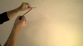 Double pendulum with perpendicular joints