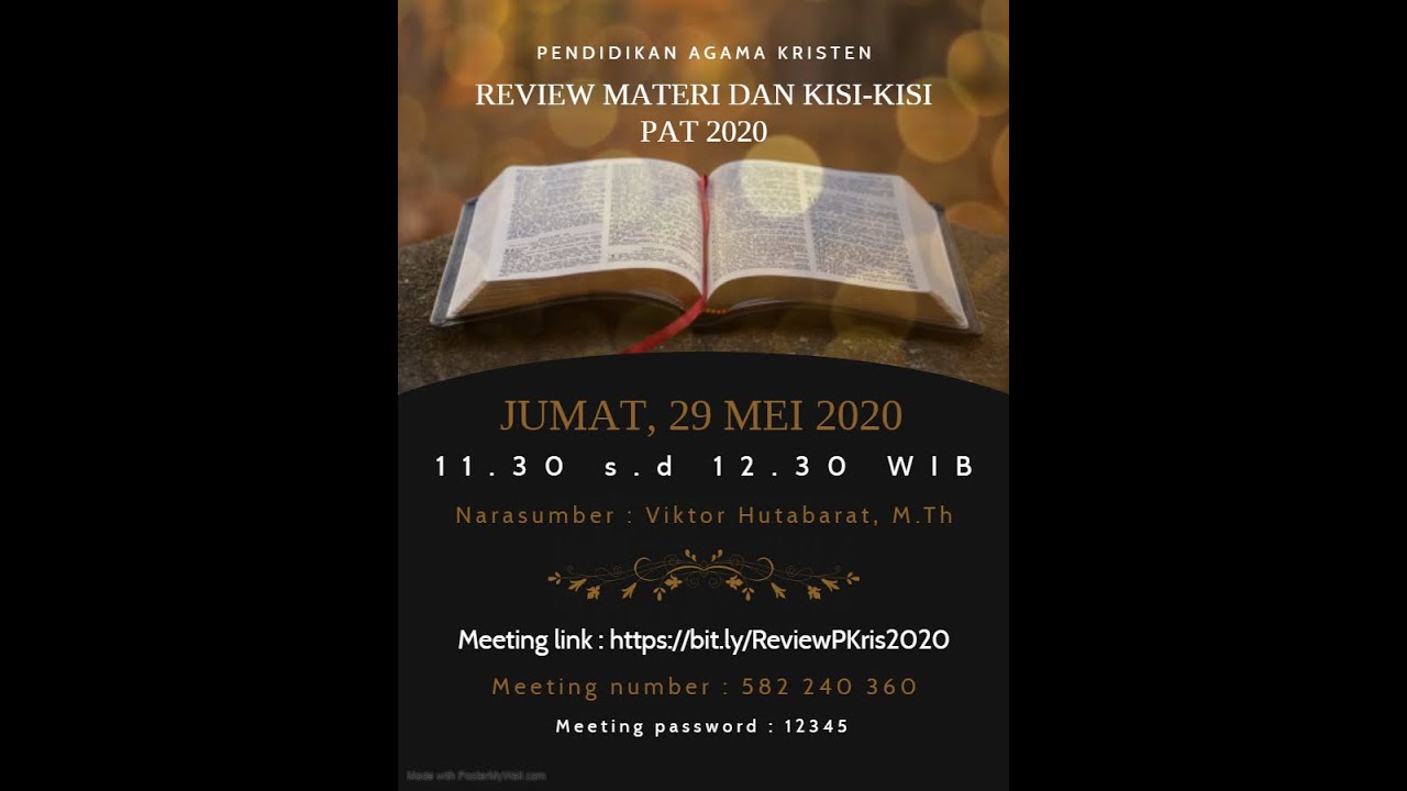 Review Materi Dan Kisi Kisi Pat Pendidikan Agama Kristen Kelas X Dan Xi 2020 05 29 11 29 27 Youtube