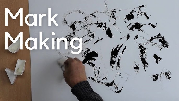 Mark Making with Handmade Art Brushes a Tutorial 