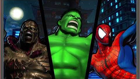 Requested ULTIMATE MARVEL VS. CAPCOM 3 Spiderman/Hulk/Nemesis Arcade Gameplay