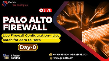Day0-Palo Alto Firewall-Live Firewall Configuration-- Live batch for Zero to Hero