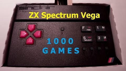 ZX Spectrum Vega Games Console - 1000 Titles Built-In.
