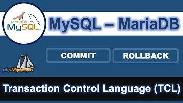 phpMyAdmin - Belajar TCL Untuk Pemula (MySQL - MariaDB)