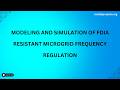 Modeling and Simulation of FDIA Resistant Microgrid Frequency Regulation