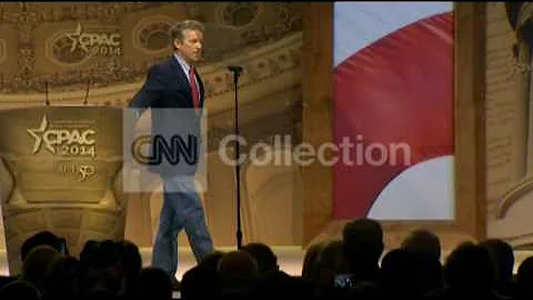 CPAC:SEN RAND PAUL-WALK UP