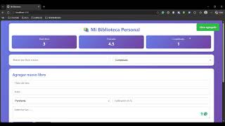 Proyecto Final Programacion Web - Biblioteca Web