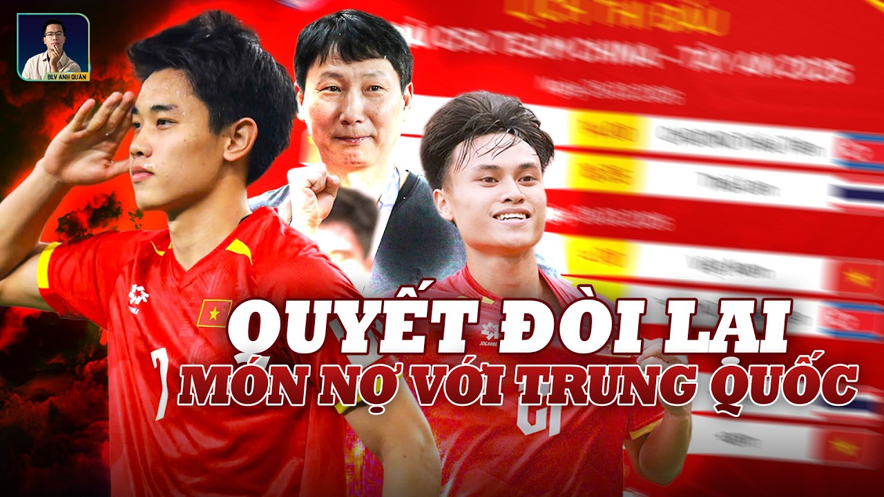NHM HÓNG TỪNG NGÀY CHỜ DANH SÁCH U23 VIỆT NAM: ĐÒI LẠI MÓN NỢ VỚI TRUNG QUỐC TẠI CFA TEAM CHINA 2026
