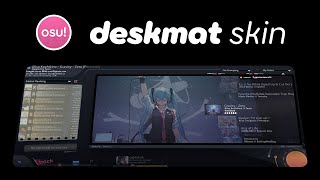 unofficial osu! deskmat skin - showcase