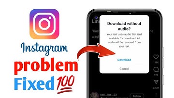 Download Without Music Instagram Problem Fix | Easy Guide
