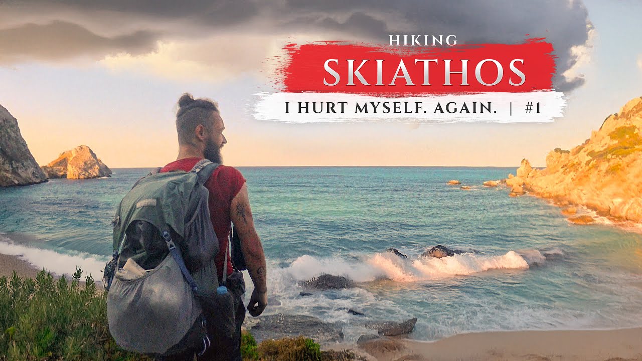 Hiking alone around Skiathos - The Island of Cats (PART 1)