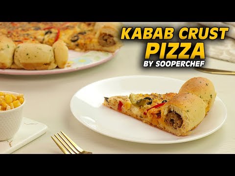 Kabab Crust Pizza Recipe | Kabab Pizza Recipe | SooperChef π