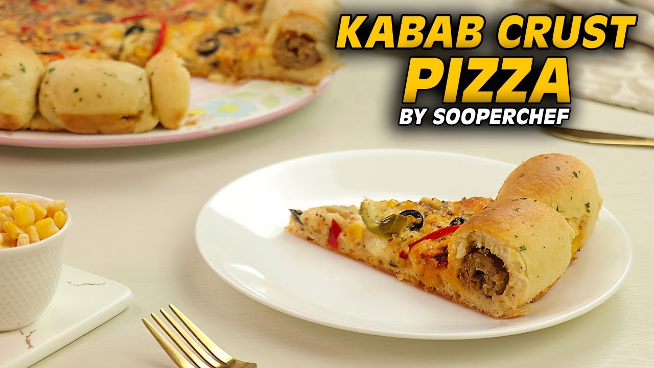 Kabab Crust Pizza Recipe | Kabab Pizza Recipe | SooperChef 