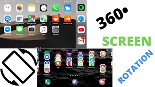 Screen rotation 360 degree ! How To Apply! 💯💯💯 ! #R Tech screenshot 2