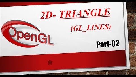 openGL  bangla tutorial |   first program  | computer Graphics |  part-02