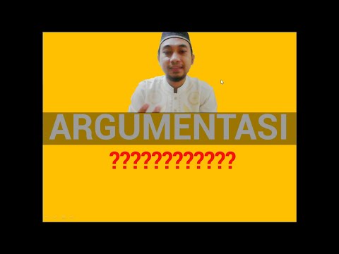 Video: Apakah tuntutan dalam teks argumentatif?