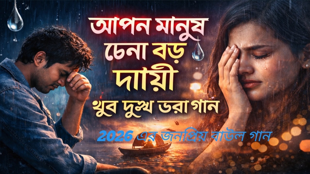 আপন মানুষ চেনা বড়ই দায়ী #apon manus chena boro dayi folk song # album sujit