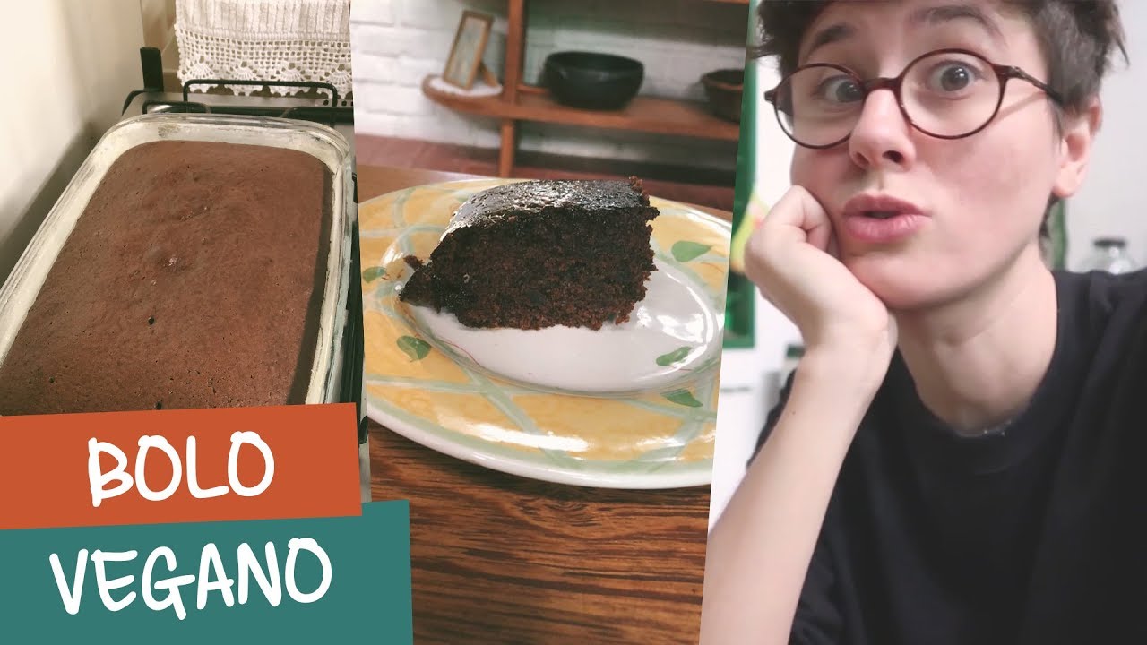 RECEITA DO MEU BOLO DE CHOCOLATE VEGANO | Louie Ponto