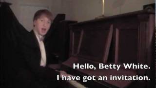 Betty White, Wont You Come to Prom With Me? @orindlincoln