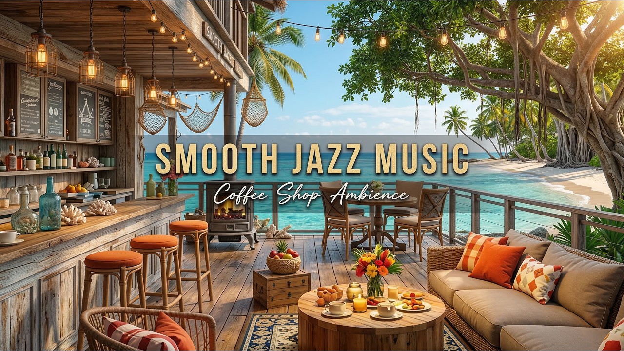 Top Jazz Relaxing Music for Work, Study | Cozy Coffee Shop Ambience ...