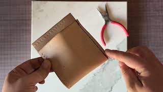 How to Build a Leather Sporran From Our Paper Pattern
