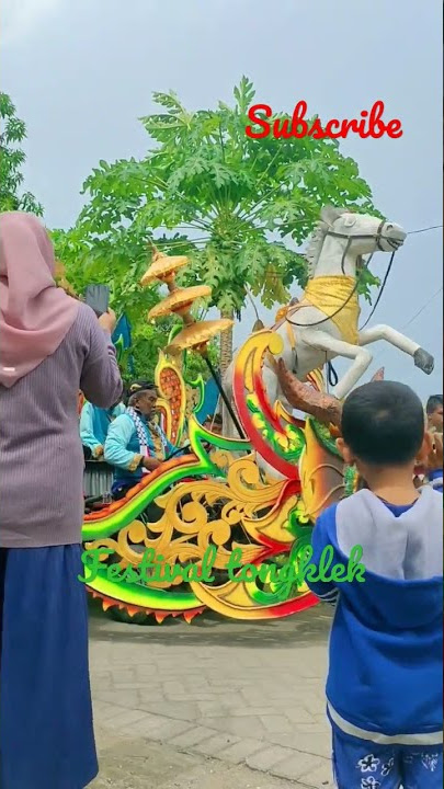 festival tonglek.#amazing #budayanusantara #happy #tongklek