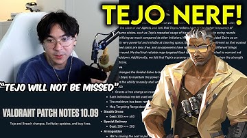 TenZ Reacts To Tejo & Breach Getting NERFED!