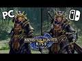 Monster Hunter Rise PC VS. SWITCH Graphics Comparison