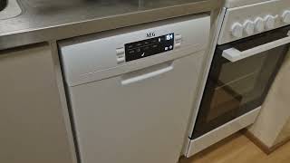 AEG 7000 GlassCare 45cm FFB73507ZW dishwasher 30min + ExtraPower & ExtraHygiene start