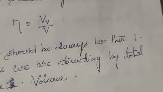 Differentiat between void ratio and poristity