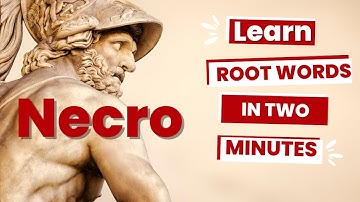 Root Words Made Easy "Mort and Necro = Death" | Fun English Vocabulary Lesson