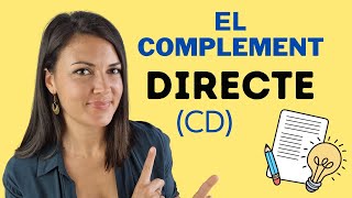 ⏩ El complement directe (CD) | Explicació i EXEMPLES