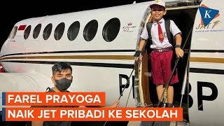 Farel Prayoga Berangkat Sekolah Naik Jet Pribadi, Begini Ceritanya