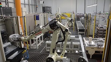 Kawasaki Robotics ZX165U Handling Automotive Engine and Transmission Aluminium Diecastings