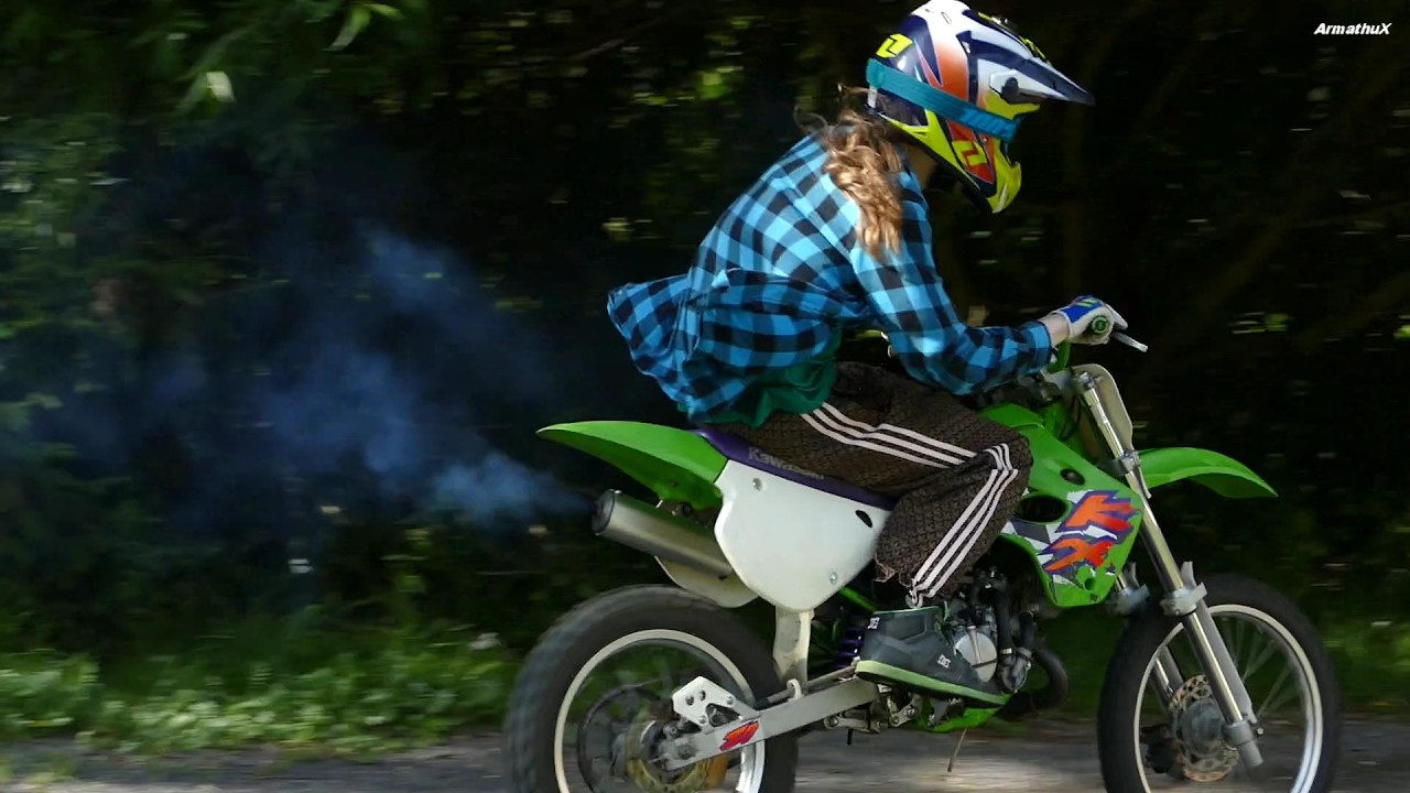 Kawasaki KX80 2t - 'Little Ripper' Coldstart Soundcheck & Full