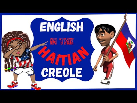 🇺🇸🇭🇹Men Anglè ki nan lang kreyòl la | English in the Haitian Creole