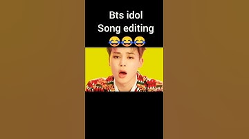 Bts idol song editing 🔥😂😂# bts # idol # edit # rm # jhope # jin # suga # jimin # v # jk