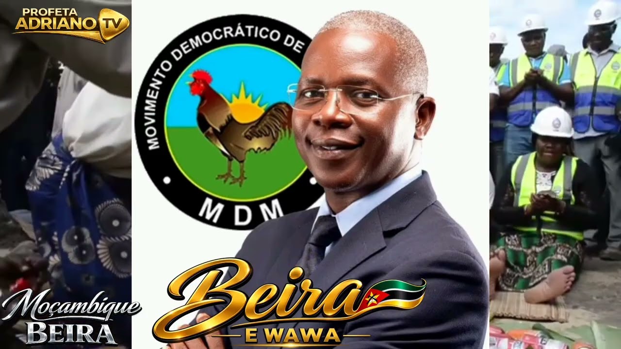 BEIRA É WAWA 🇲🇿 | CARTA AO PRESIDENTE ALBANO CARIGE | HOMENAGEM À CIDADE DA BEIRA profeta Adriano