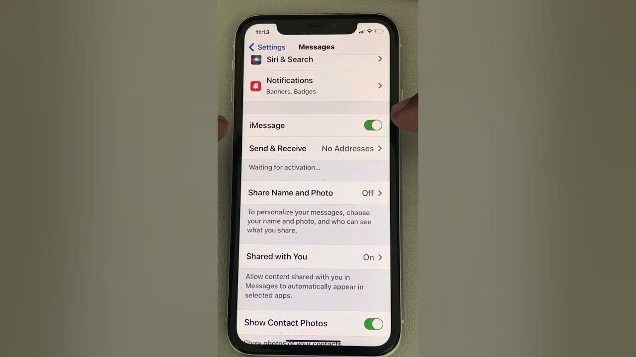 How to switch from imessage to normal text messaging in iphone youtube