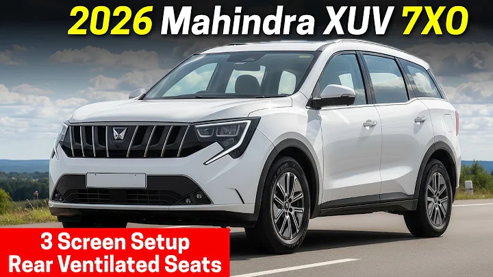 Mahindra XUV 7XO 2026 - 3 Screen, Rear Ventilated Seats and Launch Confirmed | Mahindra XUV 7XO